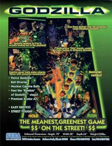 Sega Godzilla Flyer